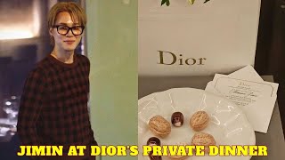картинка: Потрясающее появление Пак Чимина на эксклюзивном ужине Dior | Неделя моды в Париже