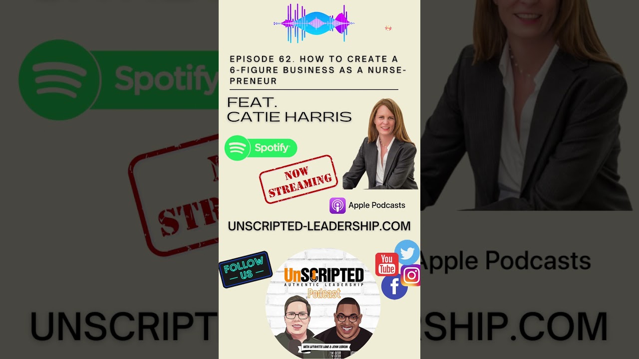 New Episode Alert! Stream Episode ➡️ unscripted-leadership.com 