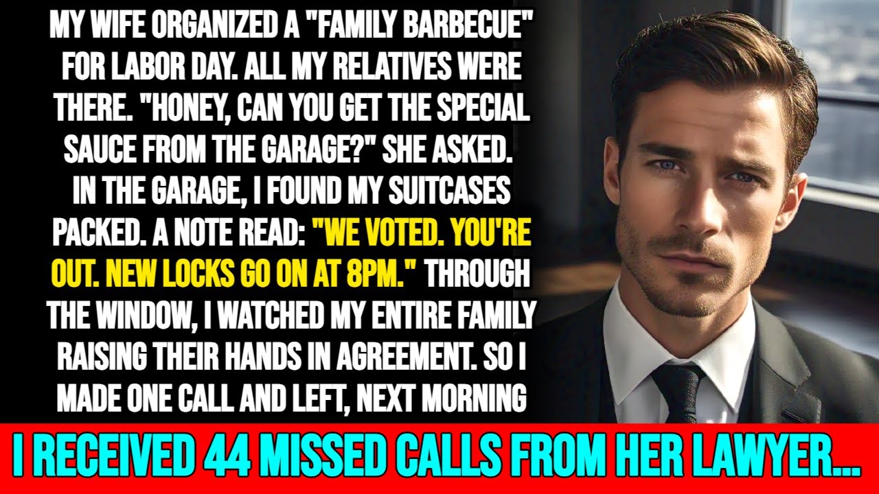 My Wife Organized a Family Barbecue to Vote Me Out—Then I Made One Call That Destroyed Them All