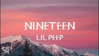 Lil Peep - Nineteen (Lyrics)