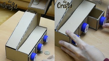 DIY Automatic Coin Sorting Machine From Cardboard