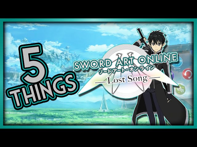 Vita) Sword Art Online: Lost Song review – kresnik258gaming