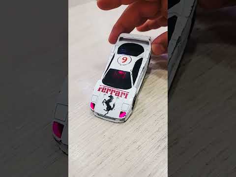 Ferrari F40 matchbox alarm car