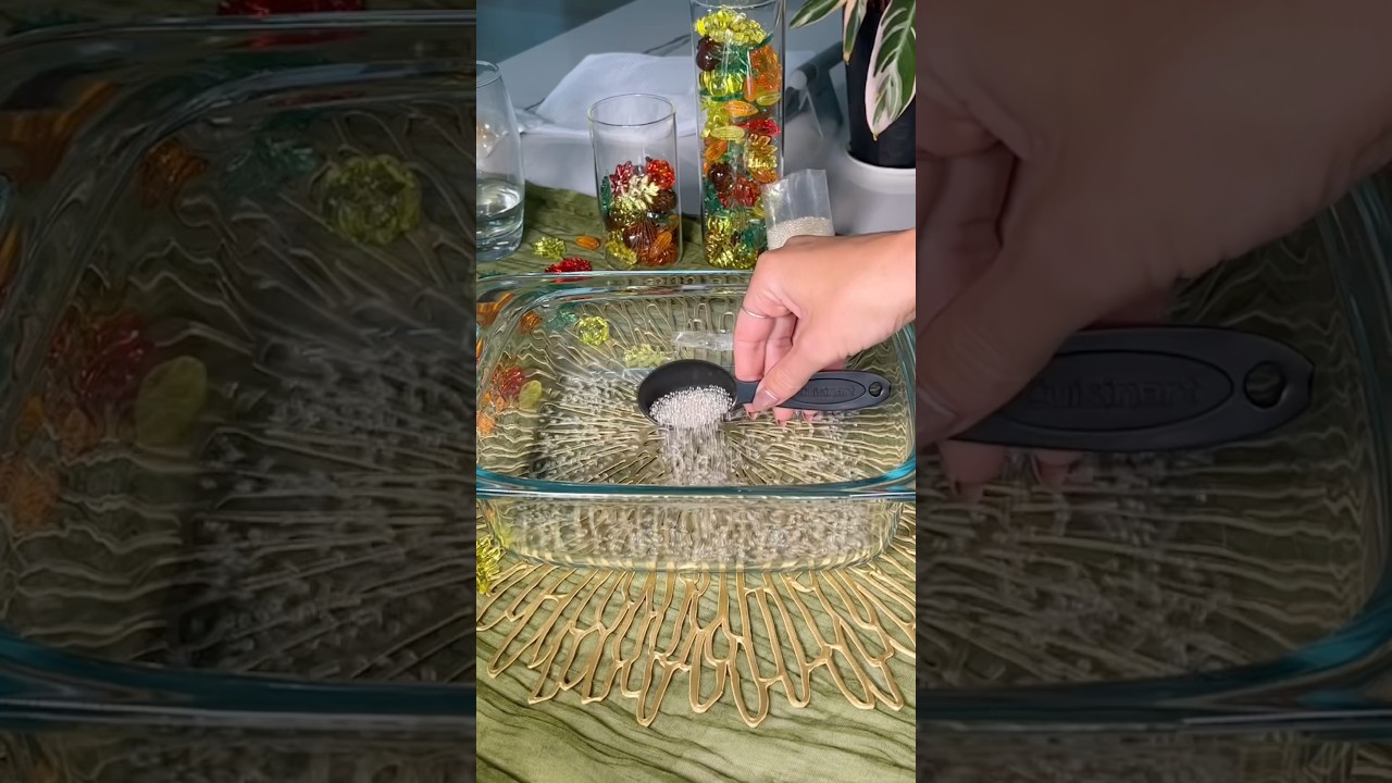 DIY thanksgiving candles!! How to make floating candles for the holidays!