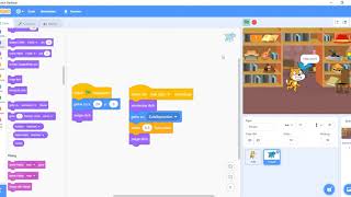 [CMU19.7] Scratch: Nachrichten und Variablen