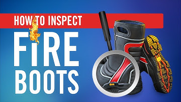 How to Inspect Fire Boots: NFPA 1851 Standard #howto #how #inspection #firefighter
