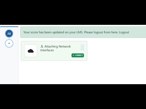 Unit 5 Lab 4.1.2 Attaching Network Interfaces