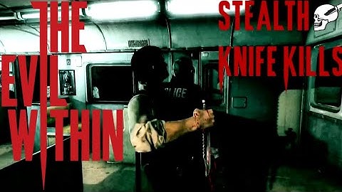 The Evil Within - Silent Takedowns & Stealth Kills Gameplay