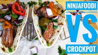 Ninja Foodi Vs Crockpot Battle Beef Tacos