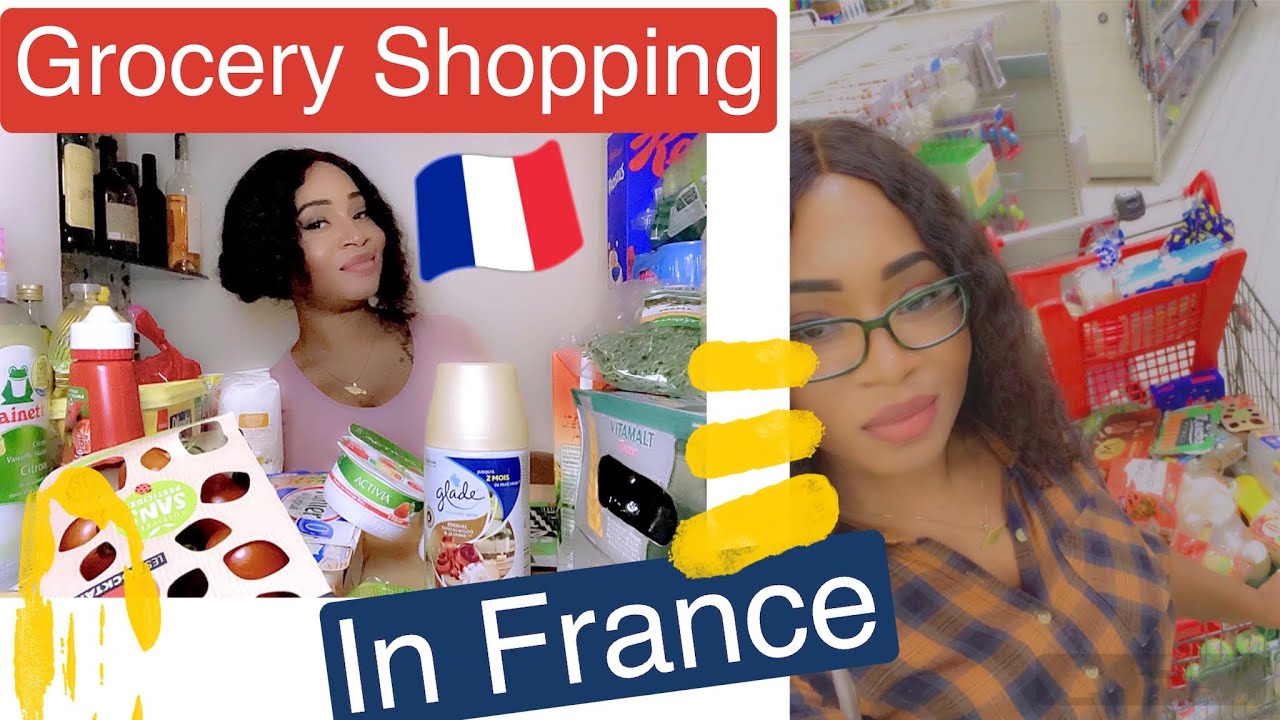 Grocery Shopping in France YouTube
