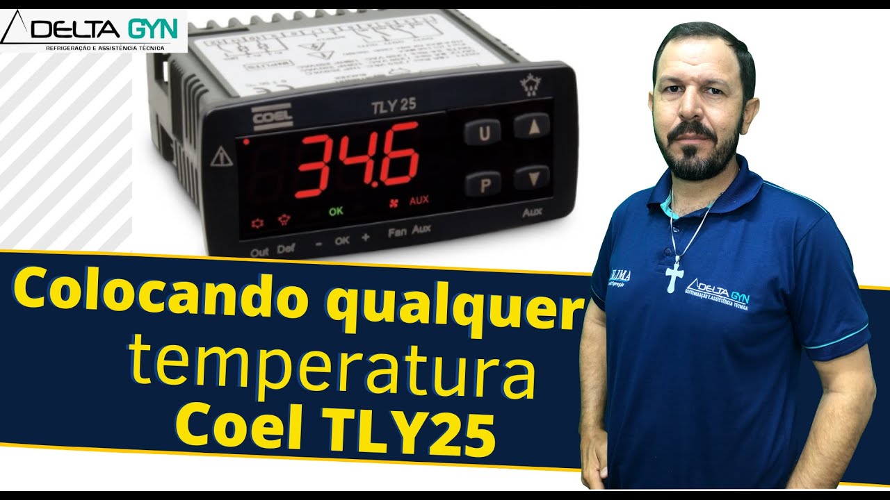 Como Colocar Qualquer Temperatura No Coel TLY25 YouTube