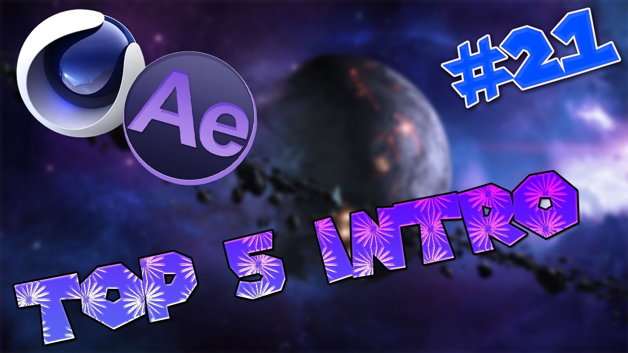 TOP 5 Intro Templates 21 Cinema 4D , After Effects YouTube