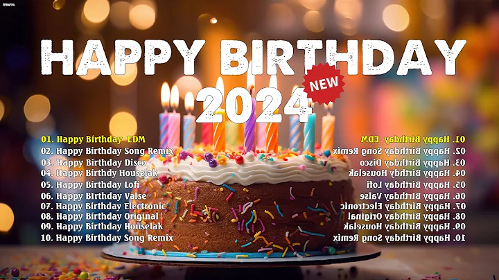 1 Hour of Happy Birthday Song Remix🍰Extended Birthday Celebration Music🥳Happy Birthday Song 1 Hour.