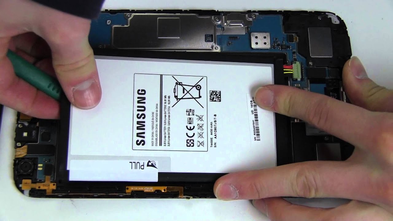 How to Replace Your Samsung Galaxy Tab 8.0 - YouTube