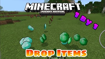 How to Drop/Throw Items One by One in Minecraft PE