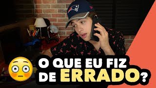 Video thumbnail of "2017 - O QUE EU FIZ DE ERRADO?"