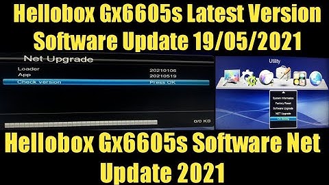 Hellobox Gx6605s Latest Software Update Nk Board 2021 | Hellobox Gx6605s Software Net Update 2021