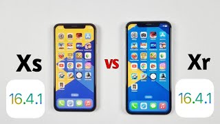 iPhone Xs Vs iPhone XR - SPEED TEST in 2023 (IOS 16.4.1)