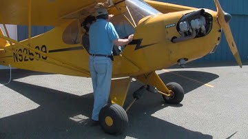 Learning to Fly in a Piper Cub