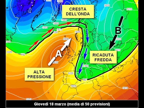 METEO fino al 16 marzo 2021 e tendenza successiva