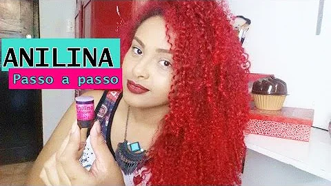 Quanto tempo tem que ficar com a anilina no cabelo?