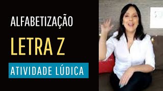 Atividade lúdica de alfabetização com a letra Z _ ilustração xilogravura Atividade lúdica de alfabetização com a letra Z _ ilustração xilogravura