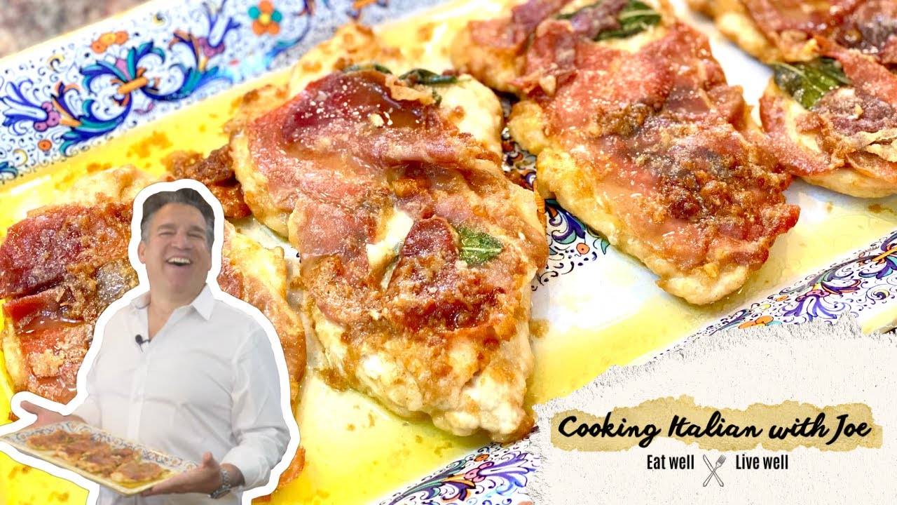 Лучшая в мире курица сальтимбокка | Готовим итальянскую кухню с Джо