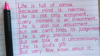 || Neat And Clean Handwriting || English Writing | Super Clean Handwriting | screenshot 5