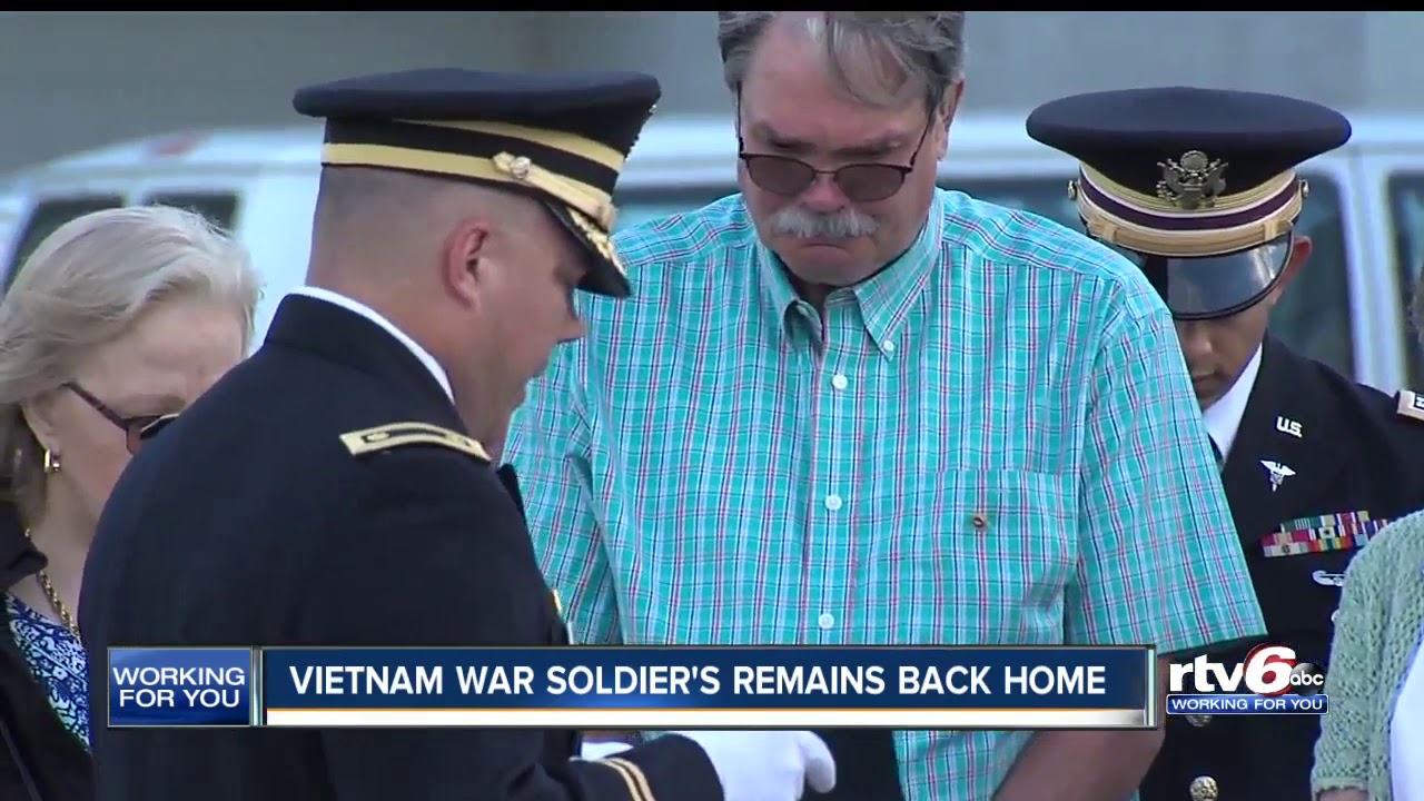 Vietnam War soldier's remains back home - YouTube