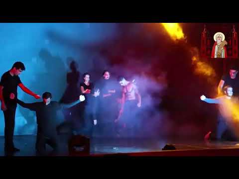 مسرحية 2025 علي اثار الغنم اجتماع البابا اثناسيوس الرسولي للجامعيين كنيسة مار جرجس يارض الجنينة