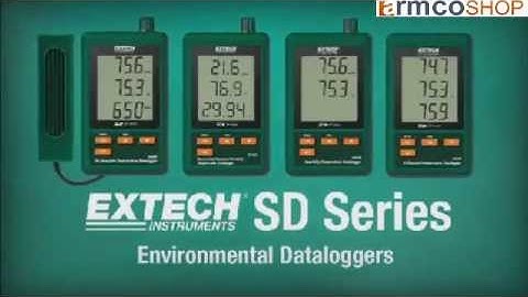 Humidity/Temperature Datalogger Extech SD500