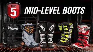 Top 5 MidLevel Motocross Boots