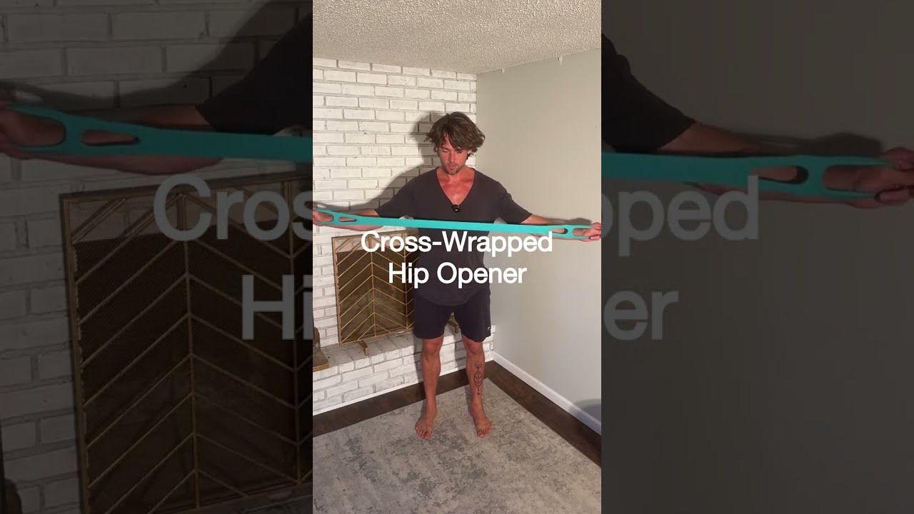 Flow Bands Cross-Wrapped Hip Opener | Fascial Release