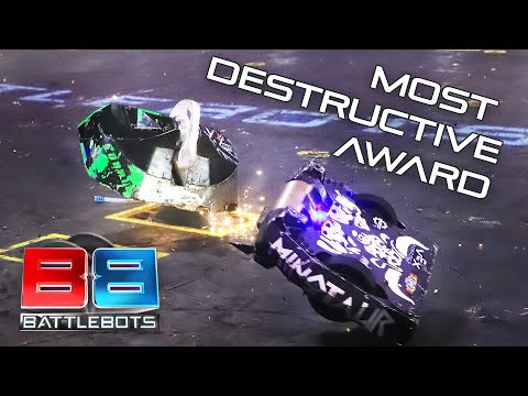 The Most Destructive Robot Award | Battlebots