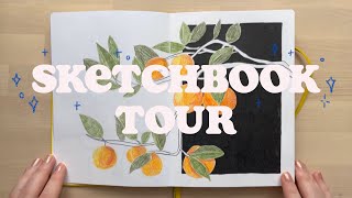 ❀ sketchbook tour!! ~ 🌙🦎