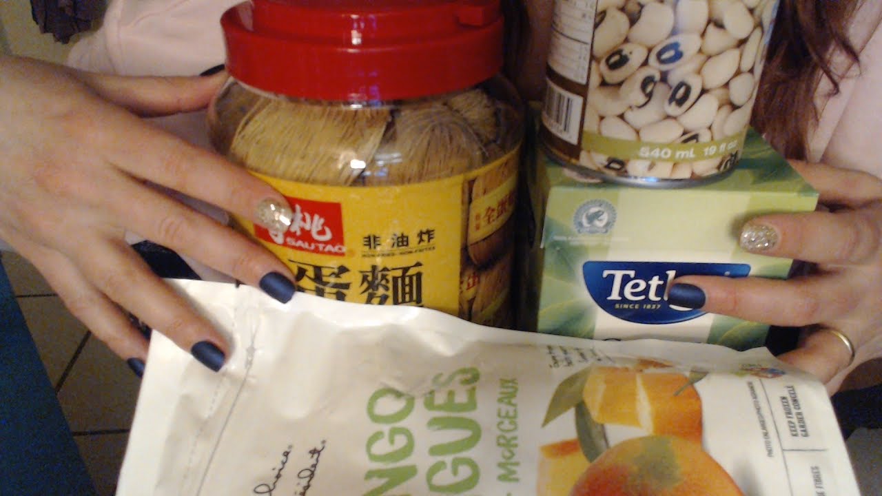 Instant Tingles ASMR Grocery Store Role Play ~ Baggin up YOUR GOODIES!