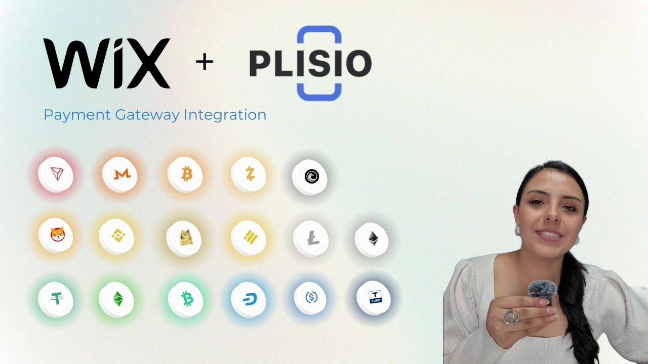 How to Accept Crypto Payments on Wix Using Plisio