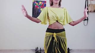 رياضة الرقص الشرقي - على اول الطريق الزراعي | Belly Dance Workout  - sayyid gamel
