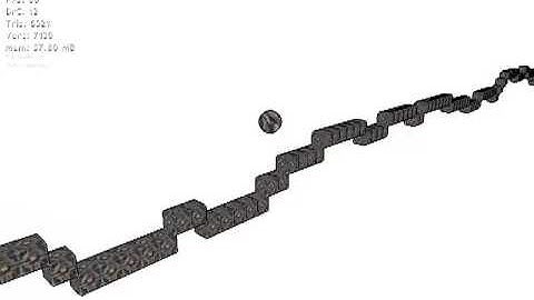 Procedural randomly generated game path ShiVa3D