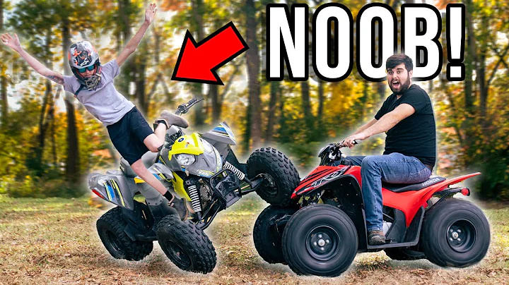 PETER CRASHES HARD! Four-Wheeler COPS VS ROBBERS!