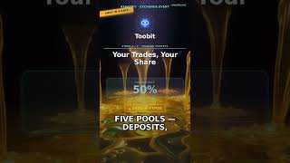 Toobit Weekend Power Move Round 9 — $70,000 Prize Pool Trading Contest #Shorts