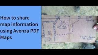 Sharing data with Avenza PDF Maps