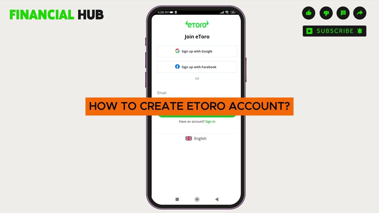 How To Create eToro Account 2025 | Sign Up/Register And Start Trading On eToro App