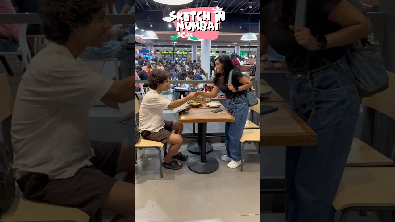 SKETCHING IN MUMBAI 😍 