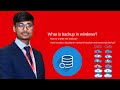 How to create the backup in windows  7 | 8 | 10 | 11