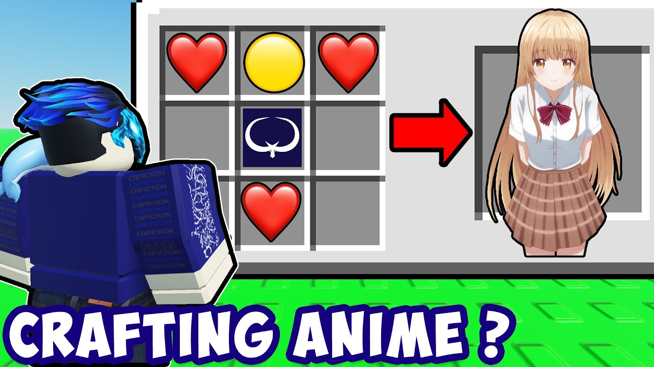 AKU CRAFTING ANIME DI ROBLOX INI ? | Roblox Craft Anime Indonesia