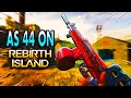 AS 44 On Rebirth Island! Is This The New Meta? Fastest TTK ( Warzone - Alcatraz )