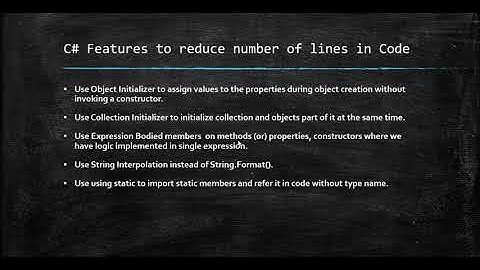Beautify C# Code - Part I