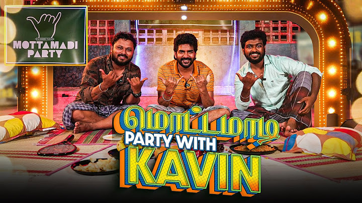 ஒரு Round போடுவோமா Kavin bro🥂 | Vj Siddhu Vlogs