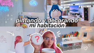 pintando y decorando mi habitación  unboxing Temu // DanielaGmr ✨